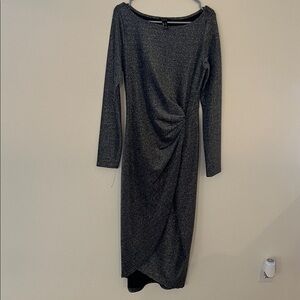 Forever 21 Black Glitter Dress